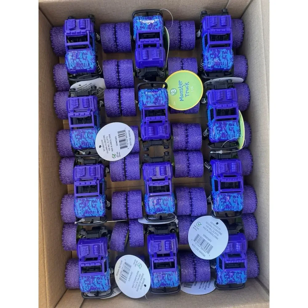 “Set of 12 Monster Trucks for Kids | Durable Toy Cars with Big Wheels | NEW!